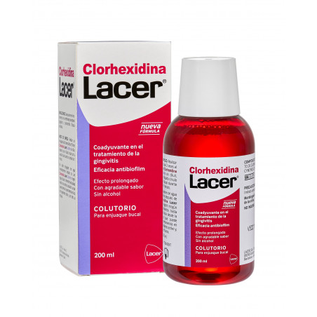 Comprar online CLORHEXIDINA LACER COLUTORIO 200 ML - Coliseum