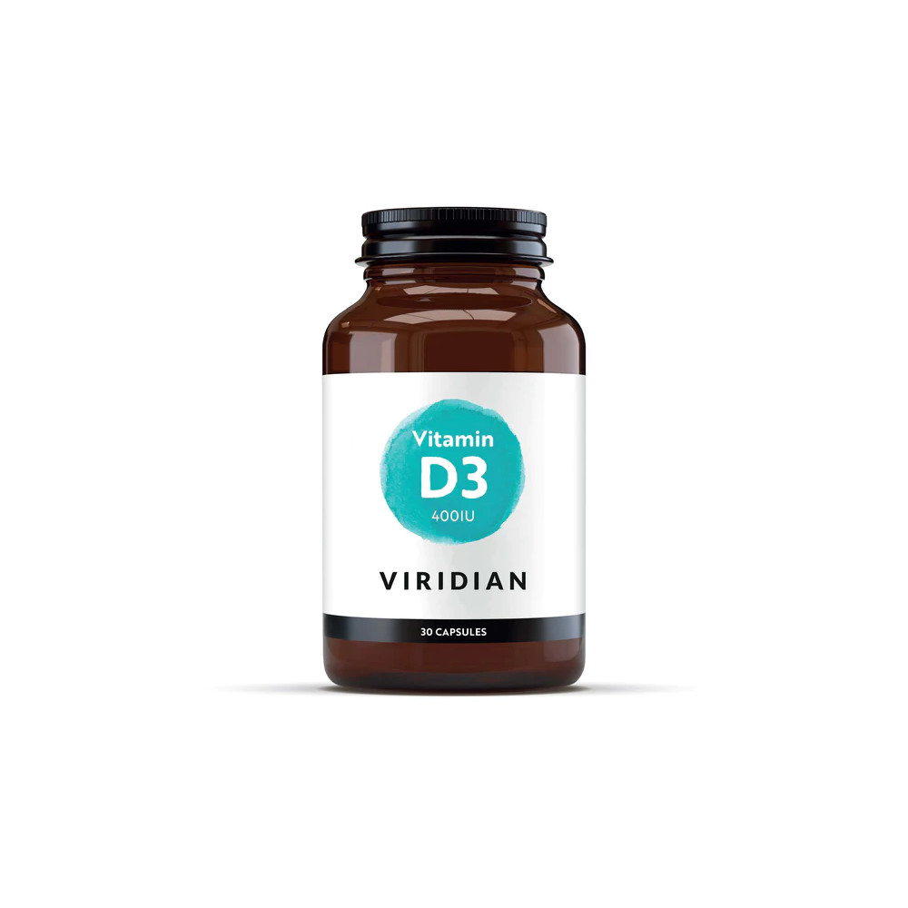 Comprar online VITAMINA D3 400UI 30 CAP VIRIDIAN - Farmacia Coliseum