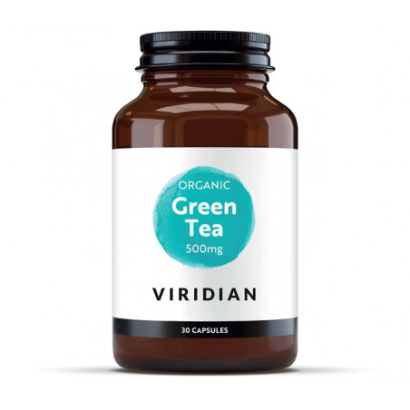 Comprar TE VERDE ORGANICO 500MG 30 CAP VIRIDIAN - Farmacia Coliseum