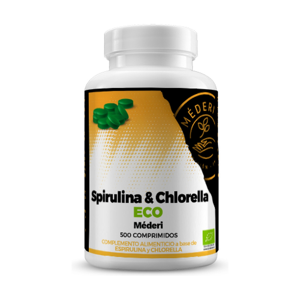 Comprar SPIRULINA CHLORELLA ECO 500 COMP MEDERI  online - Coliseum
