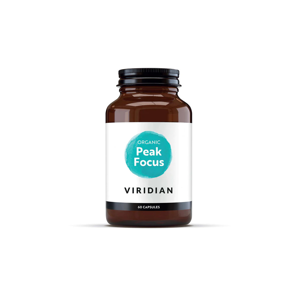 Comprar online PEAK FOCUS 60 CAP VIRIDIAN - Farmacia Coliseum