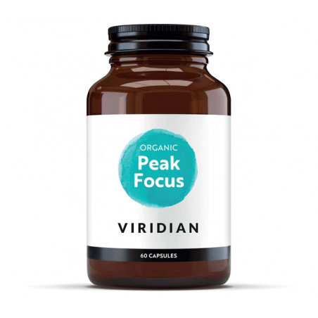 Comprar online PEAK FOCUS 60 CAP VIRIDIAN - Farmacia Coliseum