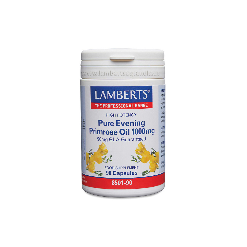 Comprar online PRIMULA (EVENING PRIMROSE) 1000 MG 90 CAP LAMBERTS