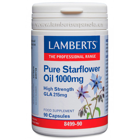 Comprar BORRAJA ACEITE (STARFLOWER) 1000 MG 90 CAP LAMBERTS online