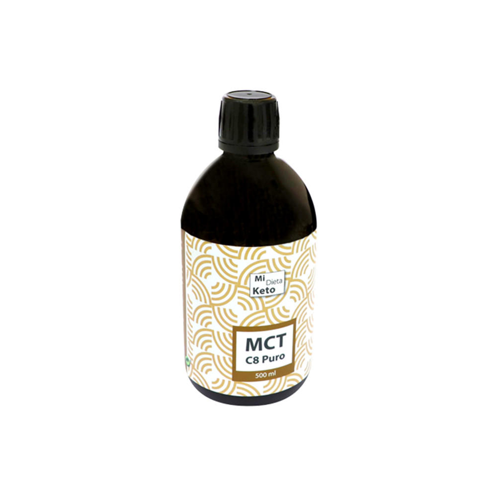 Comprar online MCT ACEITE C8 PURO 500 ML CIEN POR CIEN NATURAL