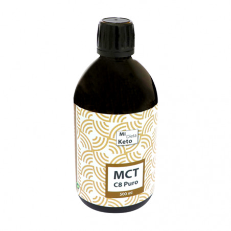 Comprar online MCT ACEITE C8 PURO 500 ML CIEN POR CIEN NATURAL