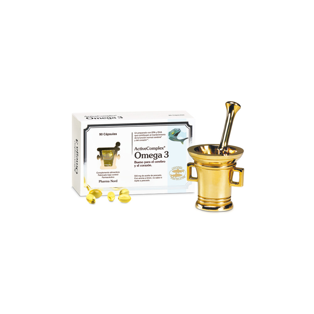 Comprar OMEGA 3 90 CAPSULAS ACTIVECOMPLEX PHARMA NORD -  Coliseum