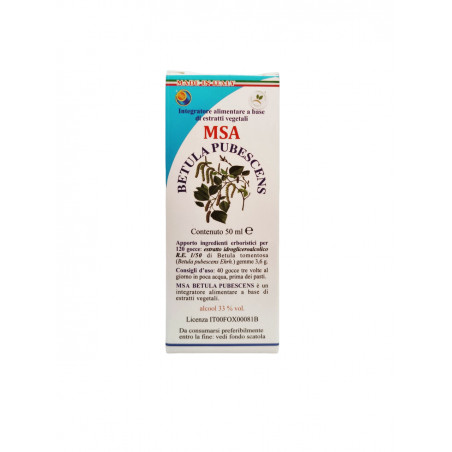 Comprar online BETULA PUBENCENS YEMAS MSA 50 CC HERBOPLANET - Coliseum