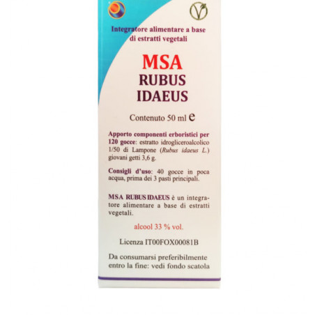 RUBUS IDAEUS BROTES JOVENES MSA FRAMBUESO 50 ML HERBOPLANET - Coliseum