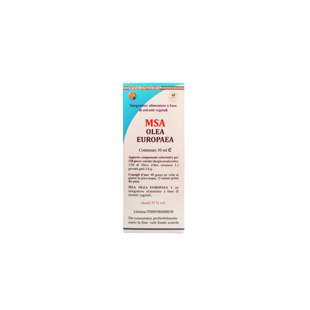 Comprar OLEA EUROPAEA BROTES JOVENES MSA 50ML HERBOPLANET - Coliseum