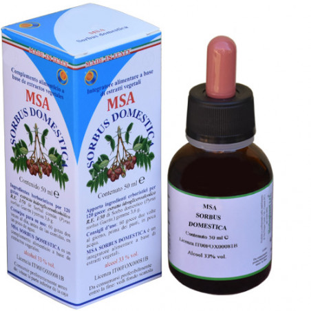SORBUS DOMESTICA YEMAS MSA SEBAL COMUN 50 ML HERBOPLANET - Coliseum