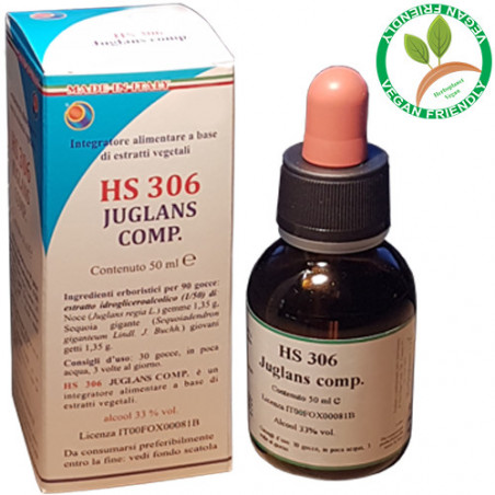 Comprar JUGLANS COMP HS 306 50 CC HERBOPLANET online-Farmacia Coliseum