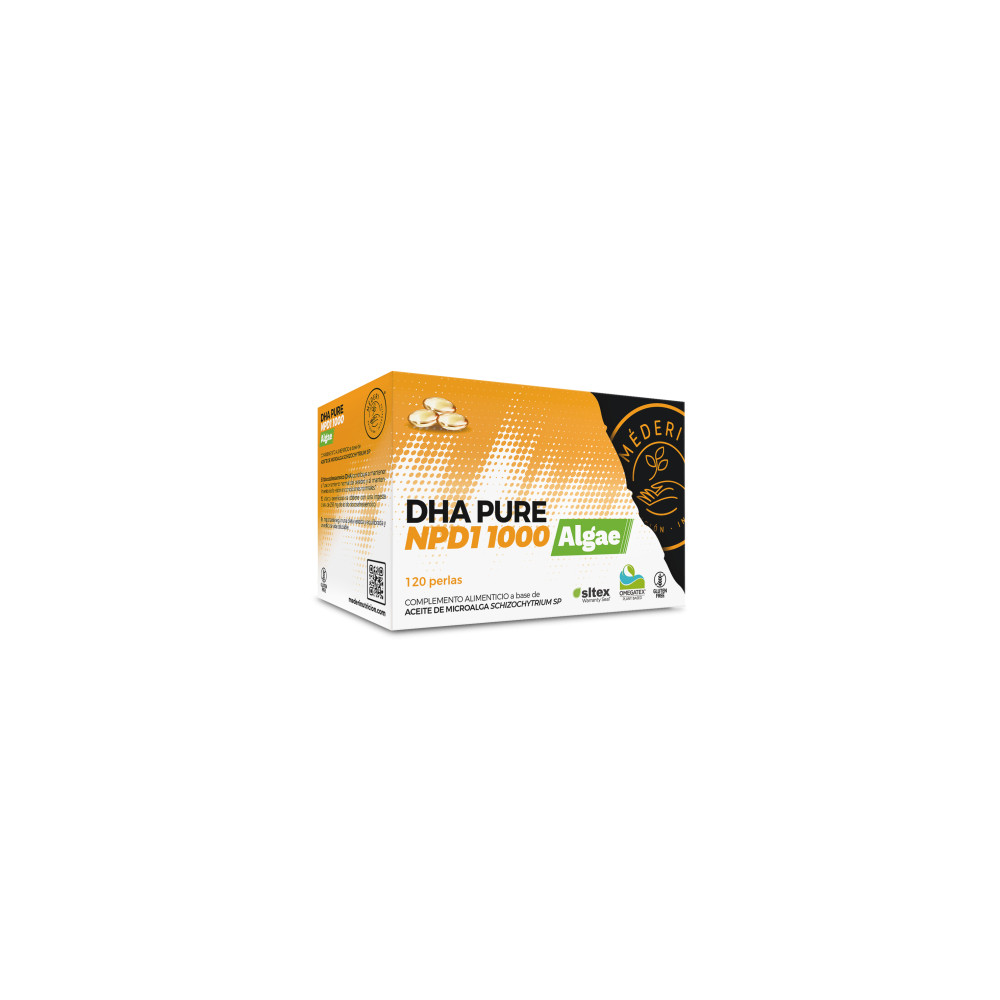 Comprar DHA PURE NPD1 1000 ALGAE 120 PERLAS MEDERI online - Coliseum