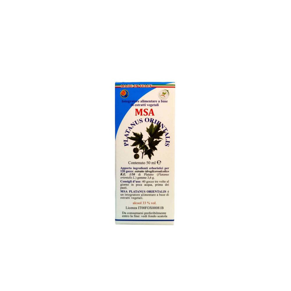 Comprar PLATANUS ORIENTALIS YEMAS MSA 50 ML HERBOPLANET - Coliseum