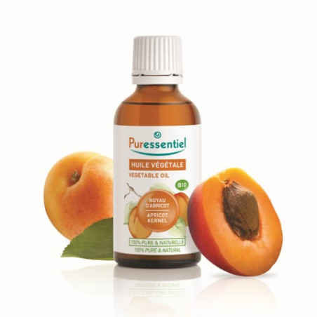 ACEITE VEGETAL NUEZ DE ALBARICOQUE 50 ML BIO PURESSENTIEL - Coliseum