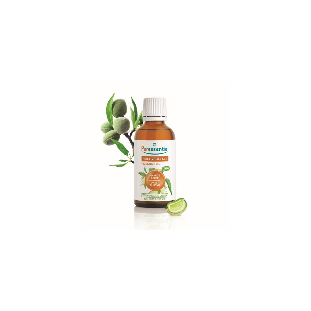 ACEITE VEGETAL ALMENDRAS DULCES 50 ML BIO PURESSENTIEL - Coliseum