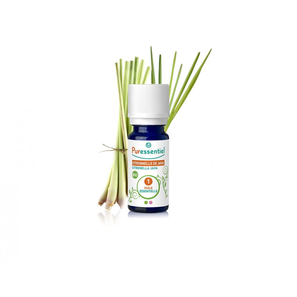 Comprar online ACEITE ESENCIAL CITRONELA JAVA 10ML BIO PURESSENTIEL - Farmacia Coliseum