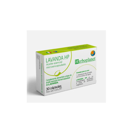Comprar LAVANDA HP ACEITE ESENCIAL 30 CAP HERBOPLANET online -Coliseum