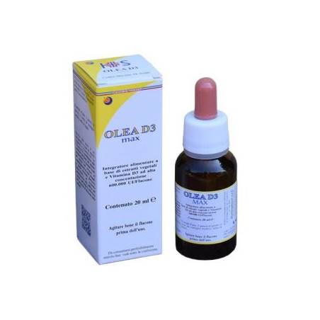 Comprar online OLEA D3 PLUS 20 CC HERBOPLANET - Farmacia Coliseum