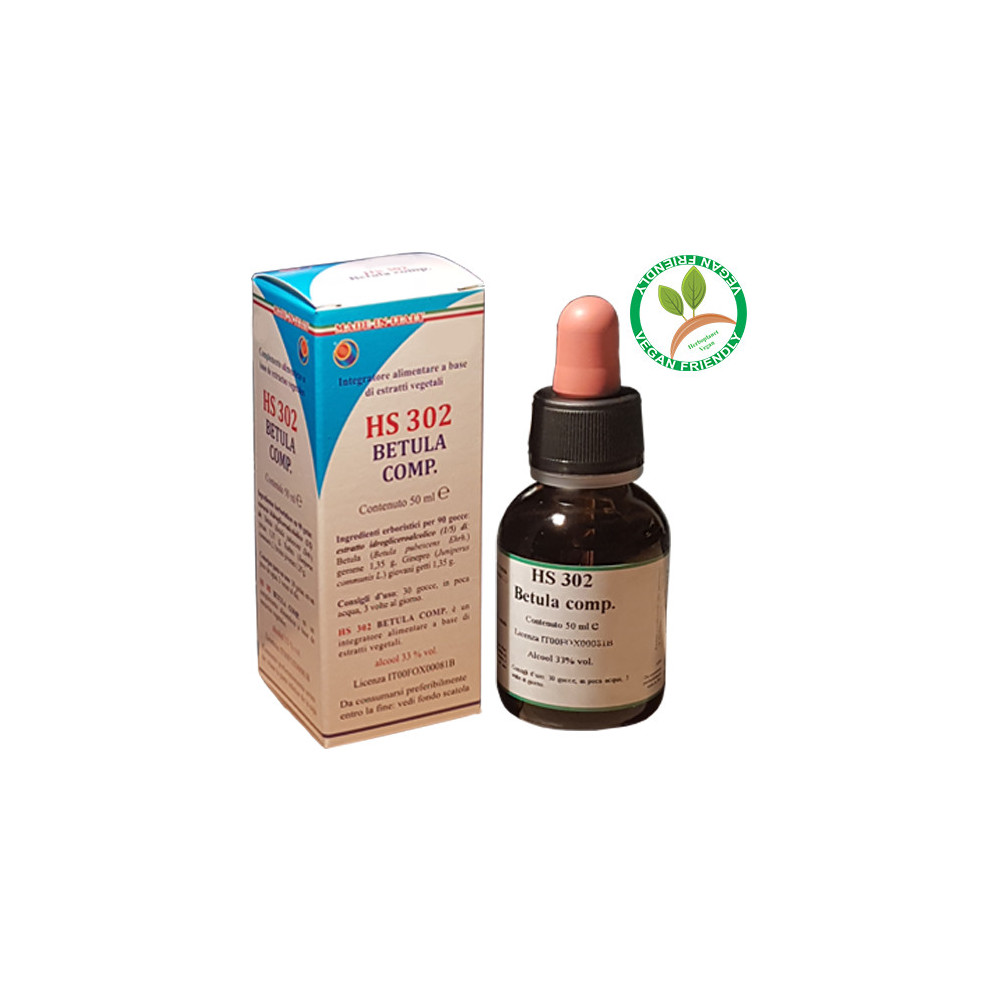 Comprar online BETULA COMP HS 302 50 CC HERBOPLANET- Farmacia Coliseum