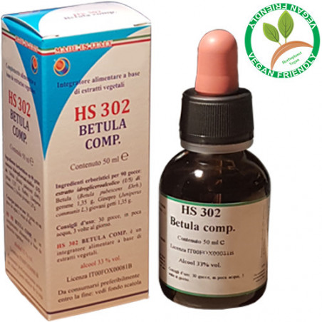 Comprar online BETULA COMP HS 302 50 CC HERBOPLANET- Farmacia Coliseum