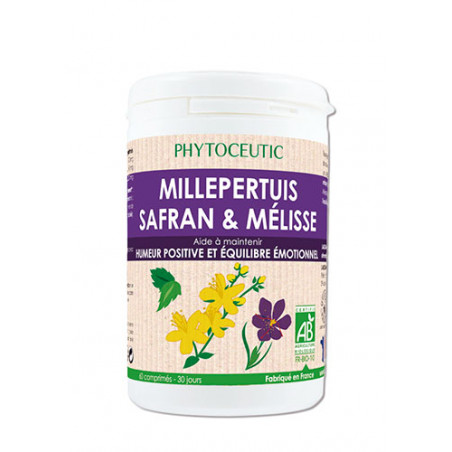 COMPLEJO HIPERICO, AZAFRAN, MELISA BIO 60 COMP PHYTOCEUTIC - Coliseum