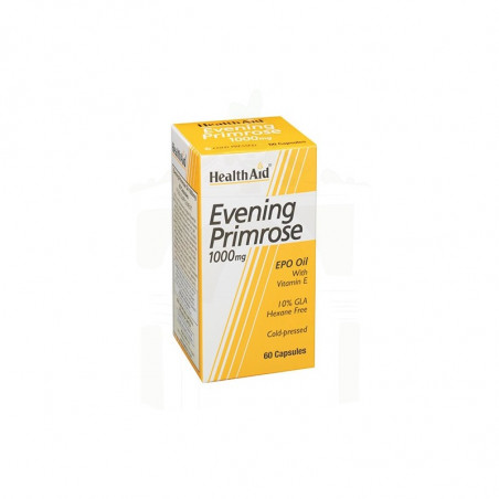 Comprar ACEITE DE ONAGRA 1000MG 60 CAP HEALTH AID - Farmacia Coliseum