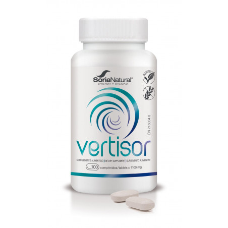 Comprar VERTISOR 100 COMP SORIA NATURAL online - Farmacia Coliseum
