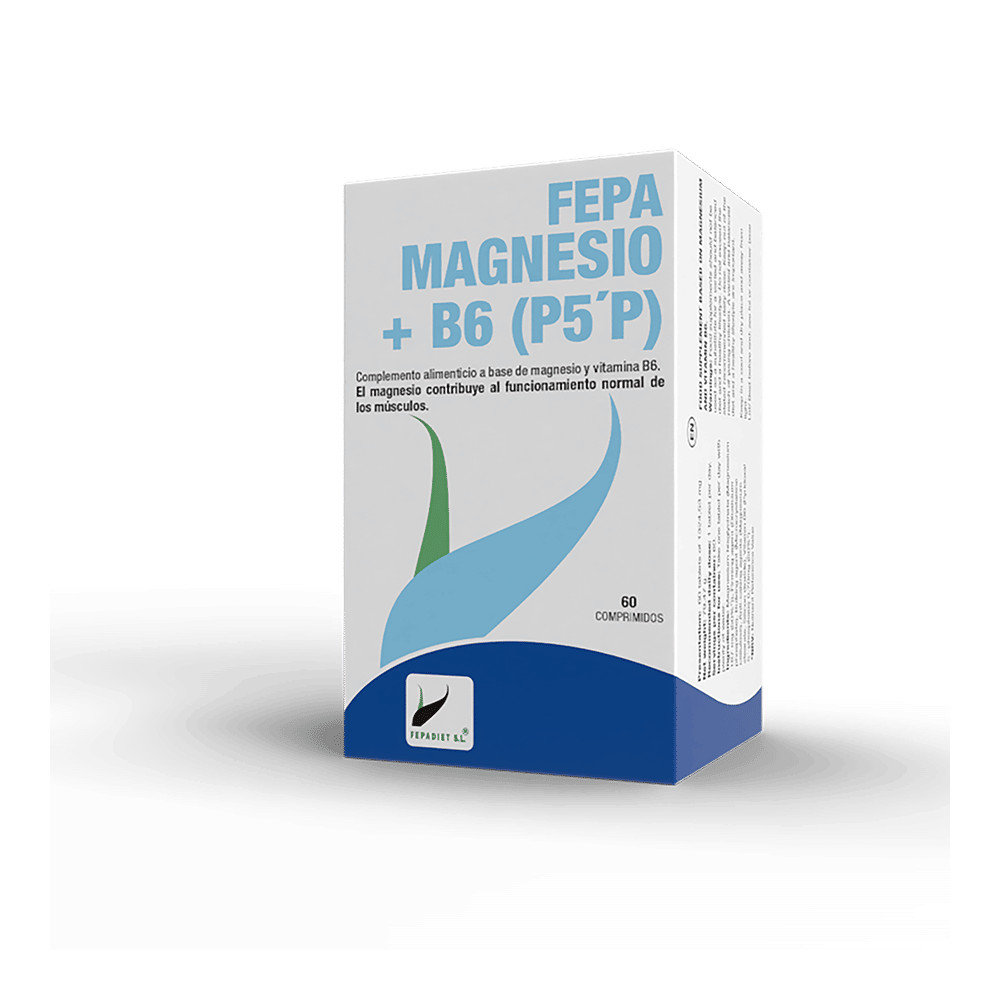 Comprar FEPA MAGNESIO +B6 60 COMP FEPADIET online - Farmacia Coliseum