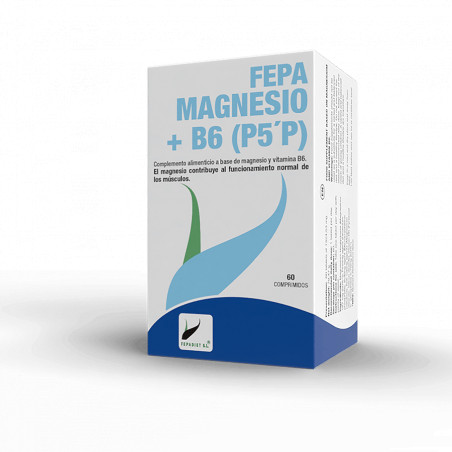Comprar FEPA MAGNESIO +B6 60 COMP FEPADIET online - Farmacia Coliseum