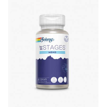 Comprar MENO STAGES 60 VEGCAPS SOLARAY online - Farmacia Coliseum