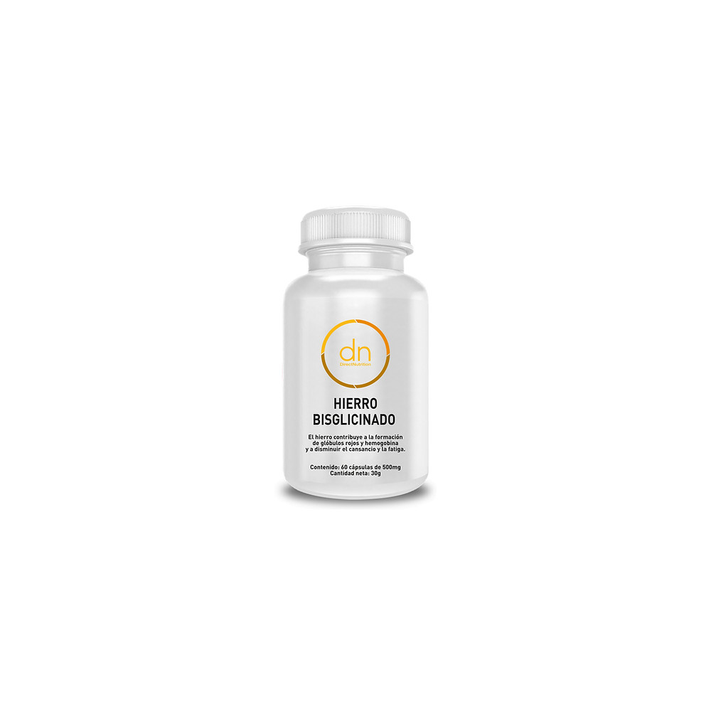 Comprar HIERRO BISGLICINATO 60 CAP DIRECTNUTRITION  online - Coliseum
