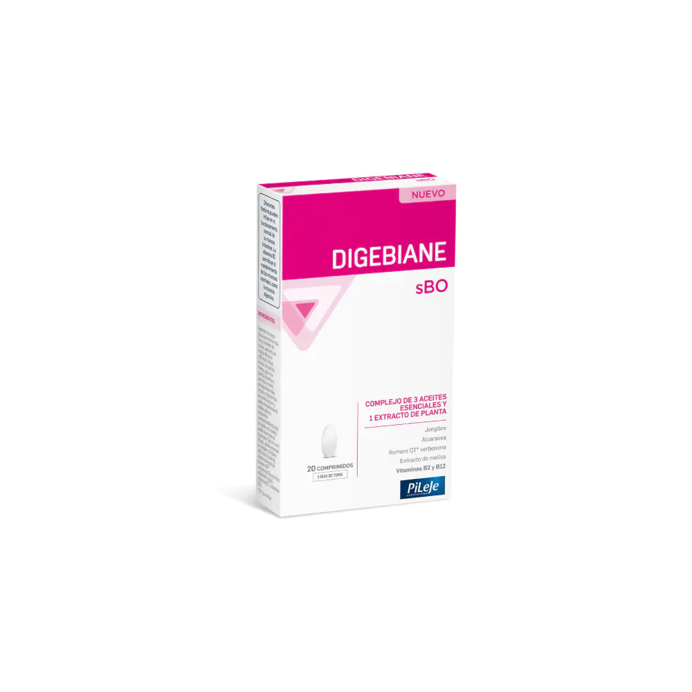 Comprar DIGEBIANE SBO 20 COMPRIMIDOS PILEJE online - Farmacia Coliseum