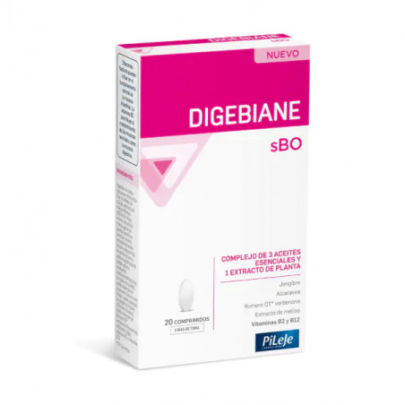 Comprar DIGEBIANE SBO 20 COMPRIMIDOS PILEJE online - Farmacia Coliseum