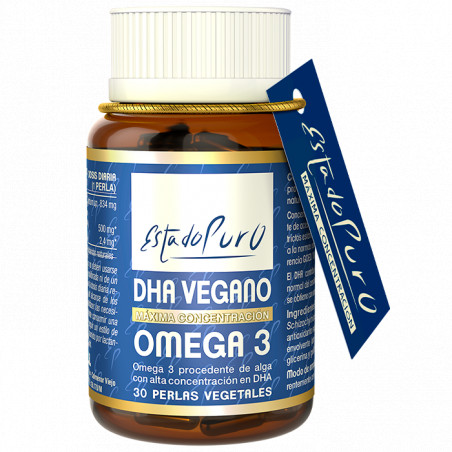 Comprar DHA VEGANO OMEGA 3 30 PERLAS TONGIL online - Farmacia Coliseum