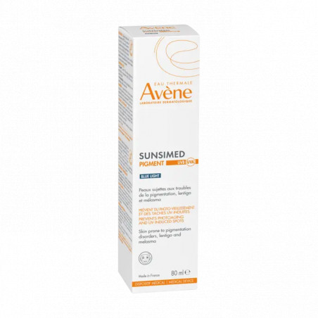 Comprar online AVENE SUNSIMED PIGMENT BLUE LIGHT 80 ML - Coliseum