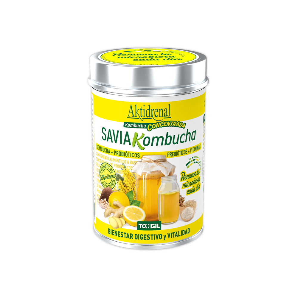 Comprar AKTIDRENAL SAVIA KOMBUCHA 100 GR LINEABEL TONGIL - Coliseum