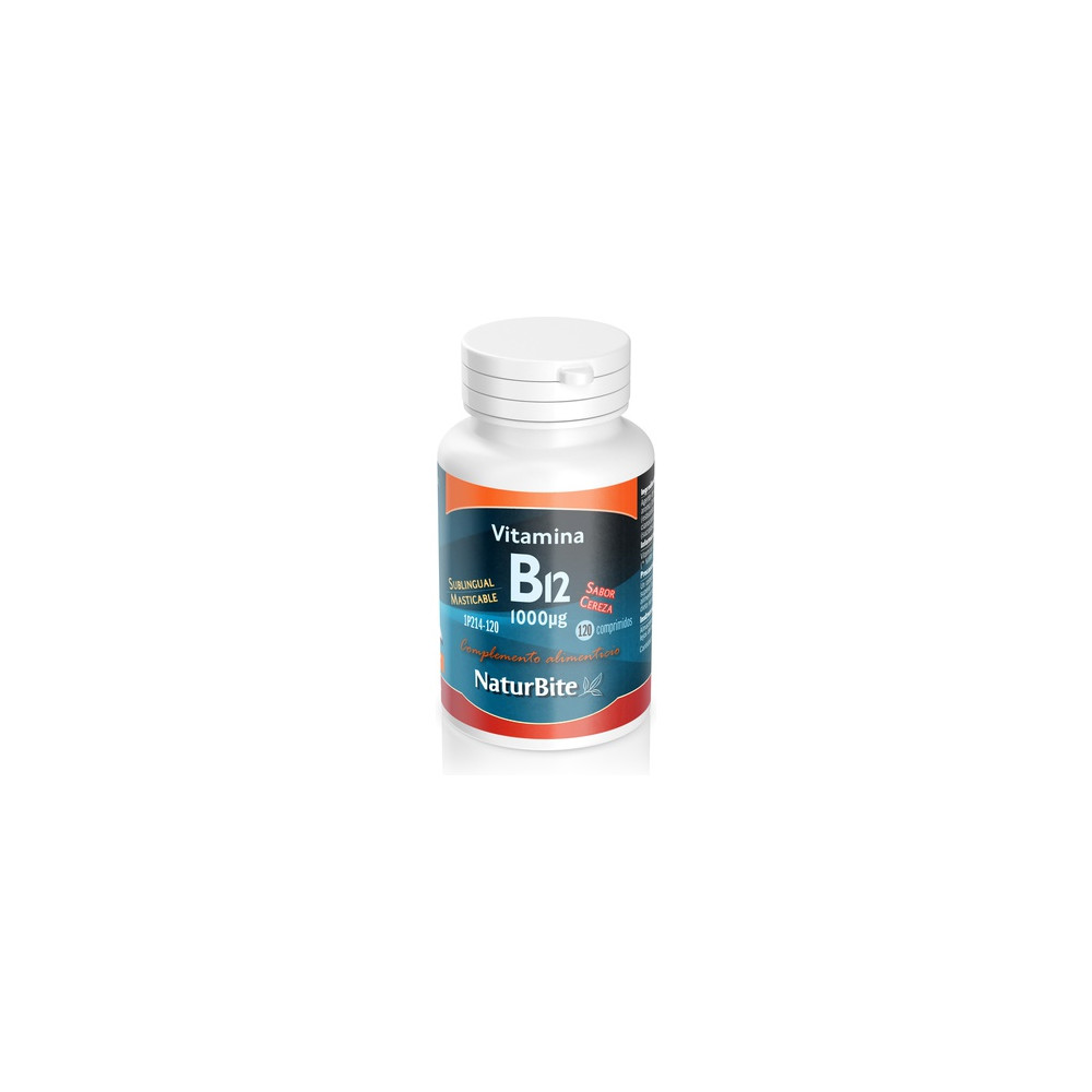 VITAMINA B12 CIANOCOBALAMINA 100 MCG 120 COMP MAST NATURBITE- Coliseum
