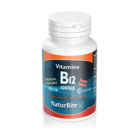 VITAMINA B12 CIANOCOBALAMINA 100 MCG 120 COMP MAST NATURBITE- Coliseum
