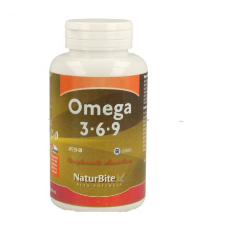 Comprar online OMEGA 369 60 PERLAS NATURBITE - Farmacia Coliseum