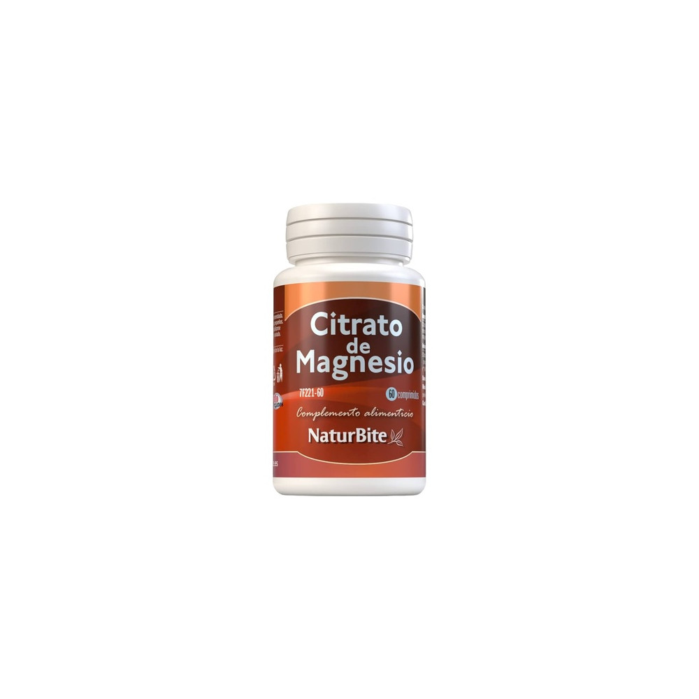 Comprar online MAGNESIO CITRATO 60 COMP NATURBITE - Farmacia Coliseum