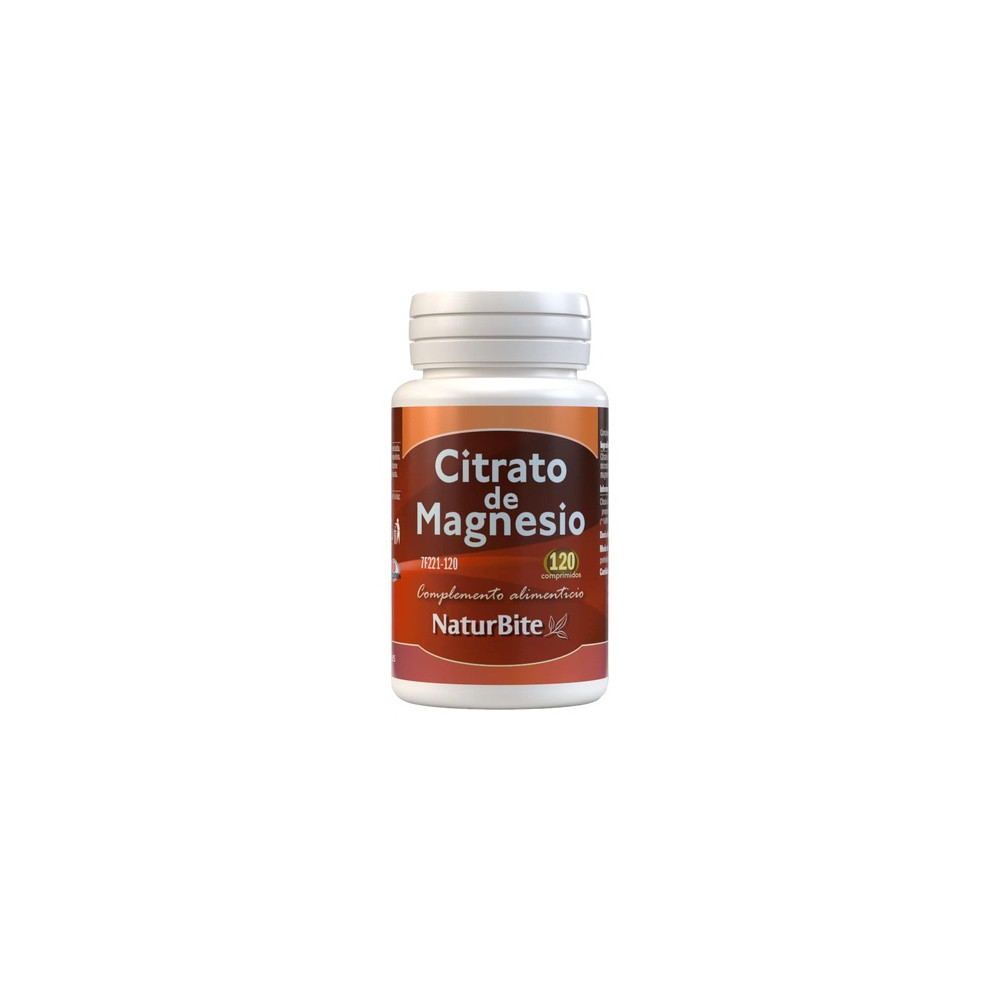 Comprar MAGNESIO CITRATO 120 COMP NATURBITE online - Farmacia Coliseum