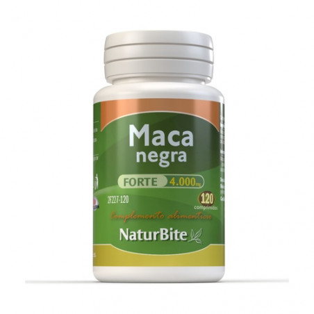 Comprar MACA NEGRA FORTE 120 COMP NATURBITE online - Farmacia Coliseum