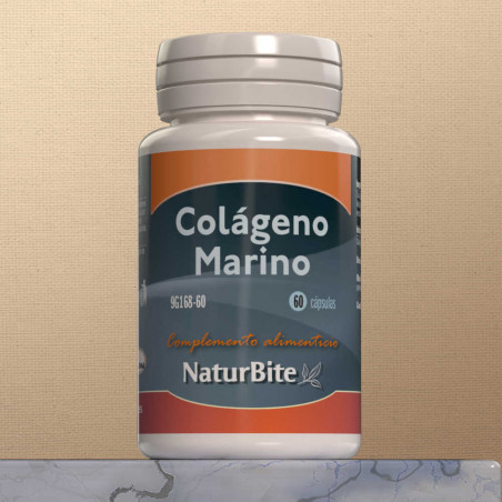 Comprar COLAGENO MARINO 400 MG 60 CAP NATURBITE online - Coliseum
