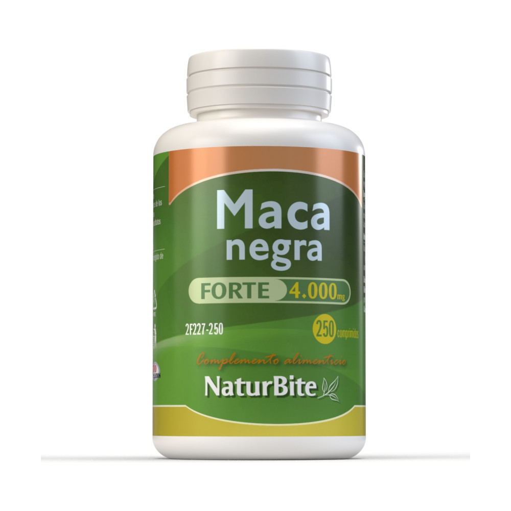 Comprar online MACA NEGRA FORTE 250 COMP NATURBITE - Farmacia Coliseum