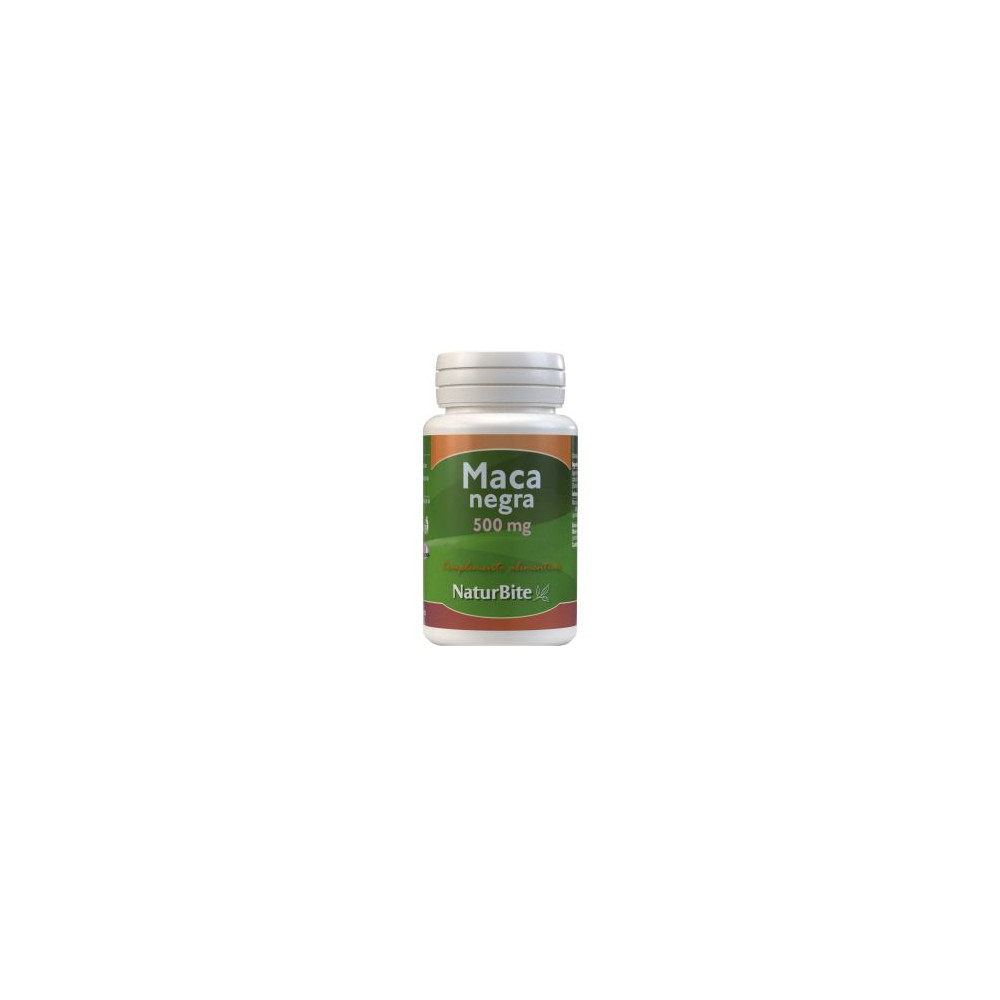 Comprar online MACA NEGRA  500 MG 250 COMP NATURBITE-Farmacia Coliseum