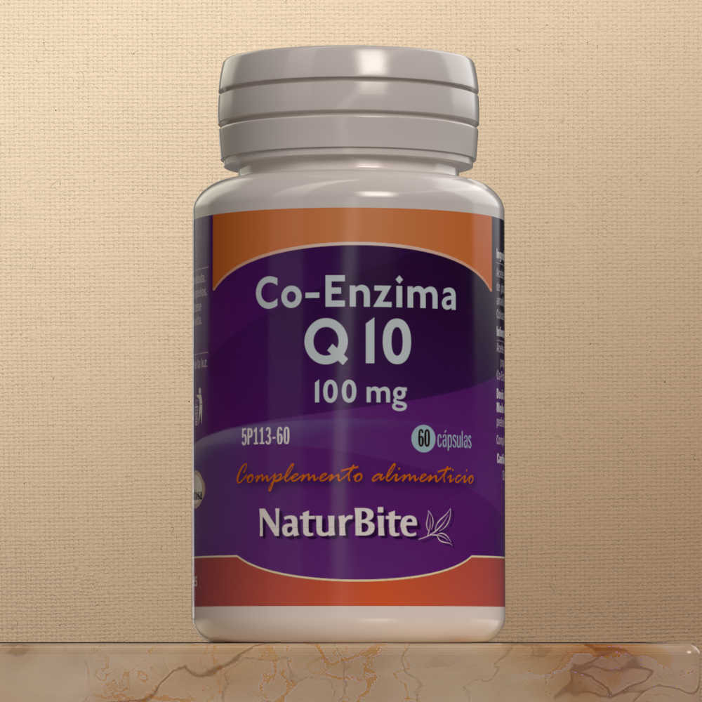 Comprar online COENZIMA Q10 100 MG 60 CAP NATURBITE- Farmacia Coliseum