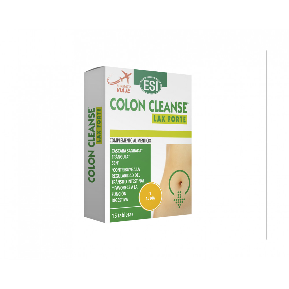 Comprar COLON CLEANSE LAX FORTE VIAJE 15 TABL TREPAT DIET online - Farmacia Coliseum