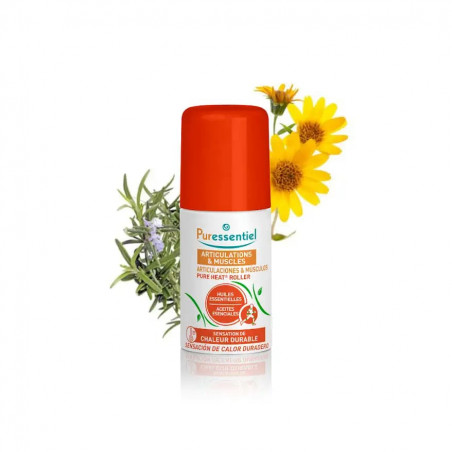 ROLLER PURE HEAT ARTICULACIONES Y MUSCULOS 75 ML PURESSENTIEL-Coliseum