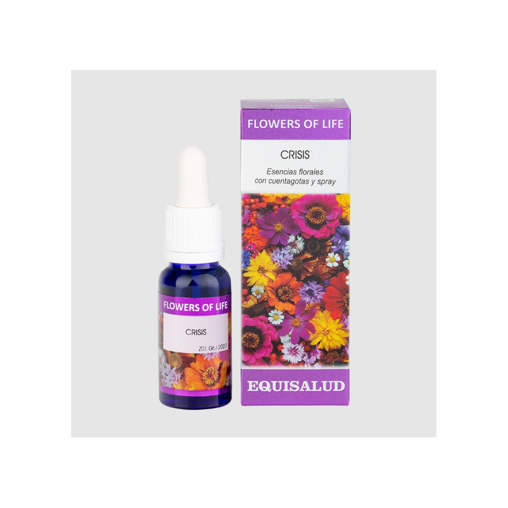 Comprar online FLOWERS OF LIFE CRISIS 15 ML EQUISALUD - Farmacia Coliseum